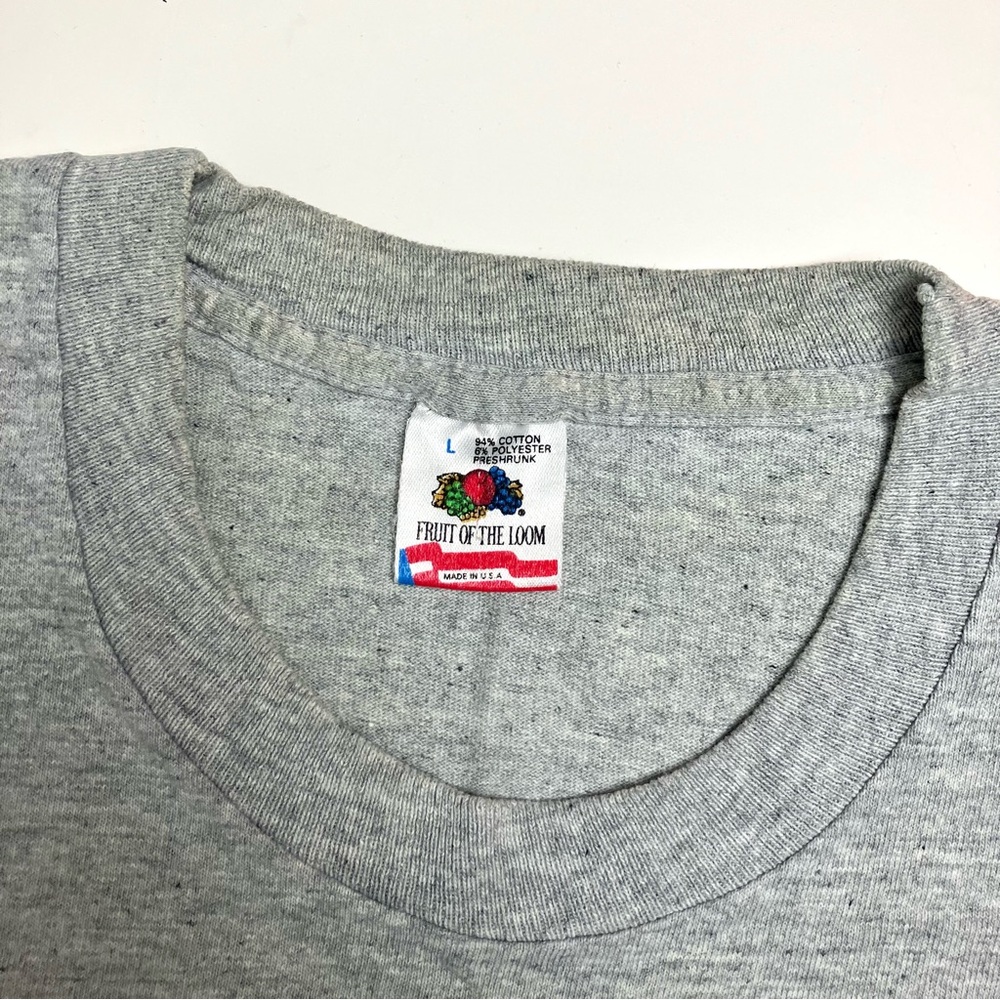 Vintage Single Stitch 1990 San Francisco Fruit of the Loom Made in USA Large Tee - Picture 6 of 10